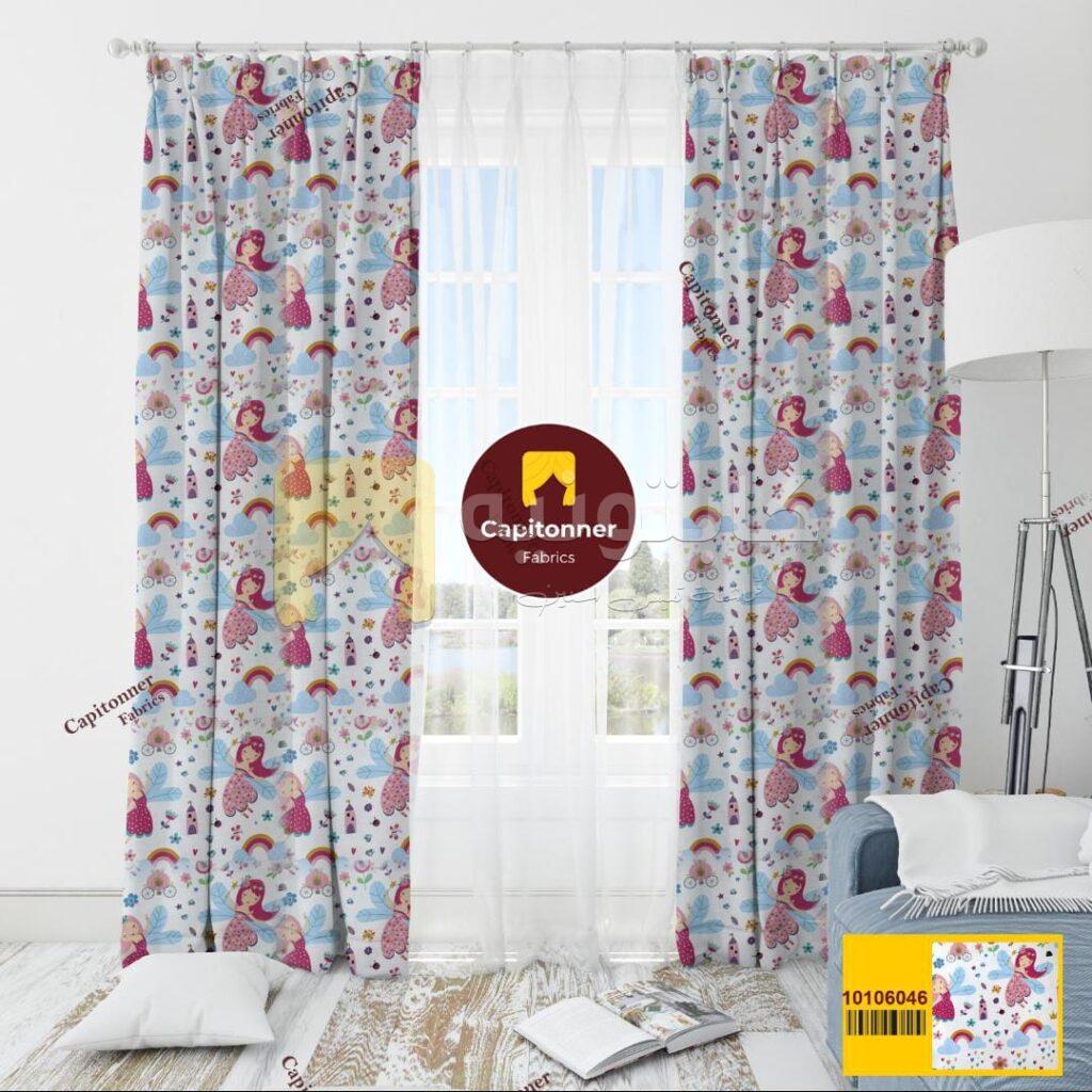 أشكال ستائر اطفال شيفون أشكال ستائر اطفال شيفون