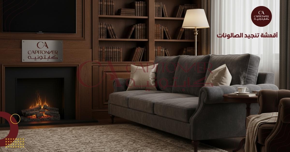 أنواع أقمشة تنجيد الصالونات