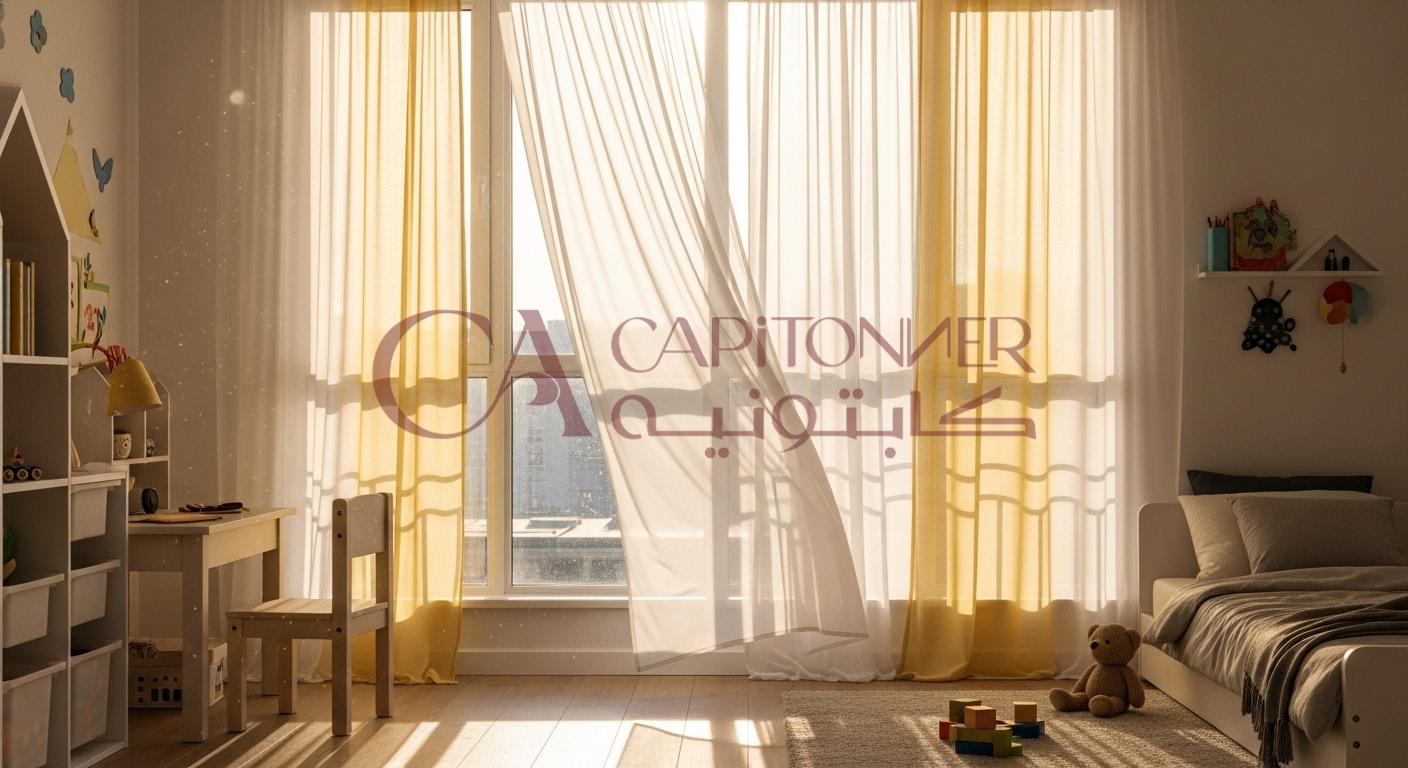 ستائر شيفون للأطفال