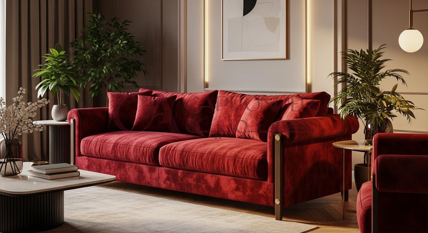 قماش تنجيد صالونات مخمل