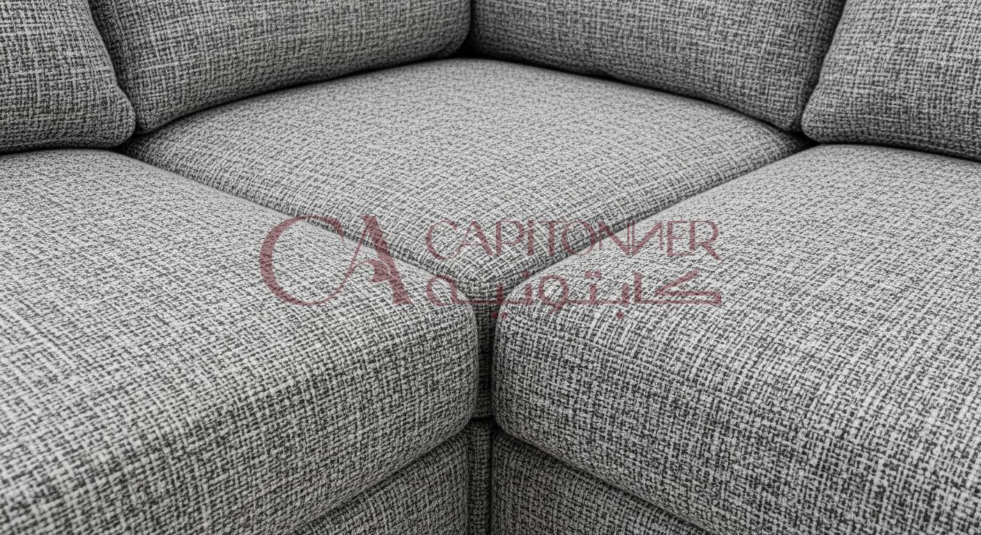 قماش تنجيد صالونات بوليستر